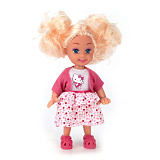Кукла Карапуз Hello Kitty Машенька, 12 см, с комплектом одежды