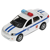Модель машины Технопарк Lada Granta Полиция, инерционная, свет, звук