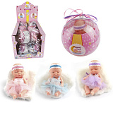 1 toy Мини-пупсик  в шаре, бальное платье ,12 шт.в д/боксе