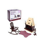 Набор мебели для каминной комнаты Огонек Коллекция