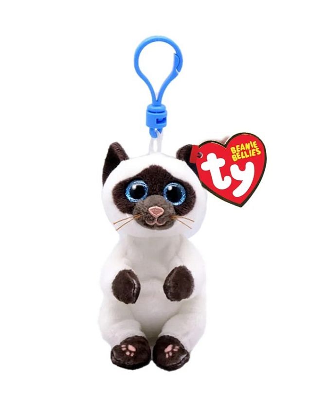 Мягкая игрушка - брелок Сиамская кошка Мисо, 9 см. - фото
