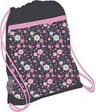 Мешок-рюкзак для обуви Belmil Colorful Flowers, с вент. сеткой и объем. карм. на молн., 35х43 см