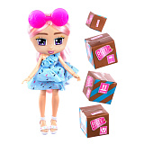 Кукла 1toy Boxy Girls Kiki, 20 см, с аксесс., в 4-х коробочках