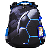 Ранец ЮнЛандия Extra Soccer Ball, 2 отделения, 38х29х18 см, 19L