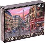 Пазл Konigspuzzle Парижская улица, 1000 эл.
