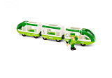 Игровой набор Brio Зелёный поезд и машинист, 3 вагона