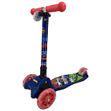 Самокат 3кол. ХОТ ВИЛС складн,упр. наклоном,колеса pu 120 и