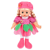 Кукла Карапуз Анечка, 30 см, в розовом платье