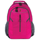 Рюкзак Wenger, универсальный, розовый, светоотражающие элементы, 22 л, 32х15х45 см