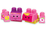 Игровой набор Mega Bloks Веселые зверята в сумке, для конструирования, 16 дет.