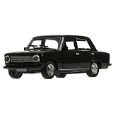 Модель машины Технопарк ВАЗ-2101 Жигули, черная, инерционная