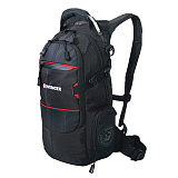 Рюкзак Wenger Narrow Hiking Pack, универсальный, черный, туристический, 22 л, 23х18х47 см