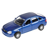 Модель машины Технопарк Lada Priora хэтчбек, синяя, инерционная