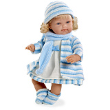 Кукла Arias Elegance в голубом пальто