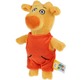 Мягкая игрушка Мульти-Пульти Оранжевая корова. Теленок Бо, 17 см, муз. чип, в пак.