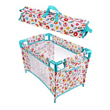 Кроватка Mary Poppins Фантазия, разборная, голубая, 53.5х32х33.5 см