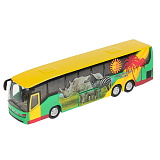Автобус экскурсионный Технопарк Сафари, инерционный, свет, звук