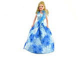 Кукла в голубом платье, 29 см
