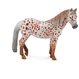 Фигурка Collecta Лошадь. Пони Британский, каштаново-леопардовый, XL