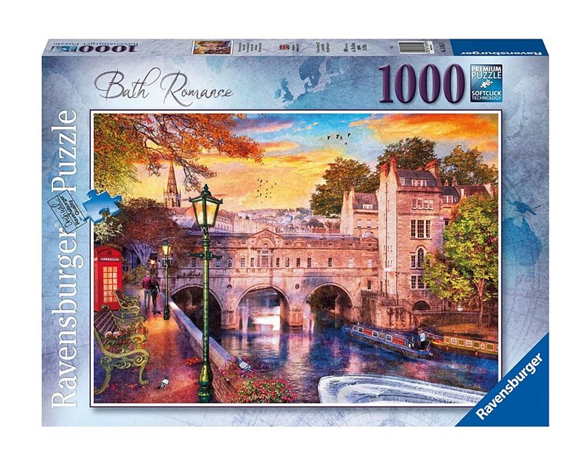 Пазл Ravensburger Романтическое купание, 1000 дет. - фото