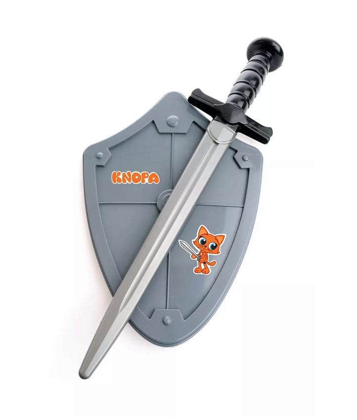 Набор оружия Кнопа Богатырь, щит, меч - фото