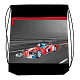 Мешок-рюкзак для обуви Belmil Top Racer, с вент. сеткой и объем. карм. на молн., 35х43 см