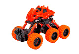 Инерционная машинка Funky Toys Внедорожник, 6х6, оранжевая