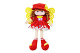 Кукла тряпичная в красном костюме