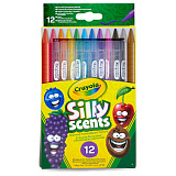 Набор цветных карандашей Crayola, выкручивающиеся, ароматизированные, 12 шт.