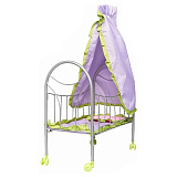 Кровать металлическая Mary Poppins Бабочки, с балдахином, 47х27х76 см