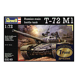 Сборная модель Revell Советский танк Т-72М, 1/72