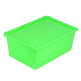 Ящик универсальный Забияка, с крышкой, 30 л, салатовый