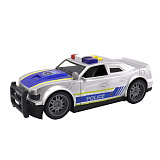 Фрикционная полицейская машина Funky Toys Скорость мегаполиса, со светом и звуком, открывающиеся двери, 25 см