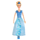 Кукла Карапуз София. Принцесса, в голубом платье, 29 см, с аксесс.