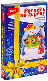 Роспись по дереву Lori Снеговик. Новогодний сувенир Роспись по дереву Lori Снеговик. Новогодний сувенир