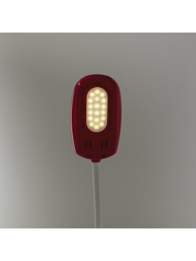 Светильник настольный Sonnen PH-3259, на подставке, светодиодный, 6 Вт, аккумулятор, зарядка от USB, красный. фото N6