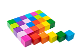 Кубики Томик Цветные, 30 кубиков