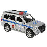 Модель машины Технопарк Mitsubishi Pajero, Полиция, инерционная