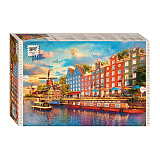 Пазл Step Puzzle Амстердам, 1000 эл., Romantic Travel