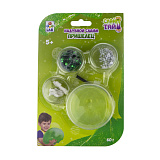 Слайм тайм Набор "Пришелец", надувной слайм с акссессуарами в блистере 21х13,5х3 см