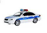 Машинка Седан Полиция ДПС, пластиковая, инерционная, свет, звук