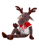 Игрушка мягконабивная KiddieArt Tallula Олень, 80 см, с манишкой