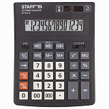 Калькулятор настольный Staff Plus STF-333, 200x154 мм, 14 разрядов, двойное питание