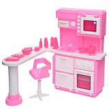 Набор мебели для кухни Огонёк, розовая
