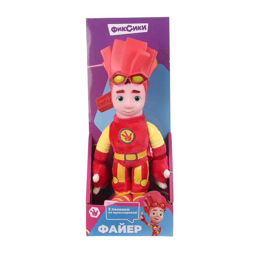Мягкая игрушка Мульти-Пульти Фиксики Файер, 27 см - фото