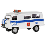 Машинка Технопарк УАЗ 452 Полиция ДПС, свет, звук