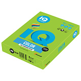 Бумага цветная IQ Сolor A4, 80 г/м2, 500 л., интенсив, ярко-зеленая