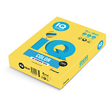 Бумага цветная IQ Сolor A4, 80 г/м2, 500 л., интенсив, канареечно-желтая