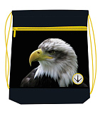 Мешок-рюкзак для обуви Belmil Lumi Eagle, с вент. сеткой и объем. карм. на молн., 35х43 см