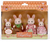Игровой набор Village Story Семья карамельных кроликов